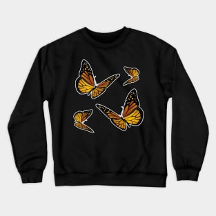 Lovely butterfly cute monarch Crewneck Sweatshirt